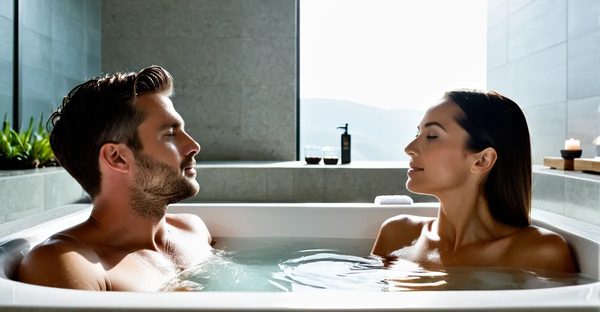 Baignoire balnéo 2 places : l'expérience de bien-être à deux
